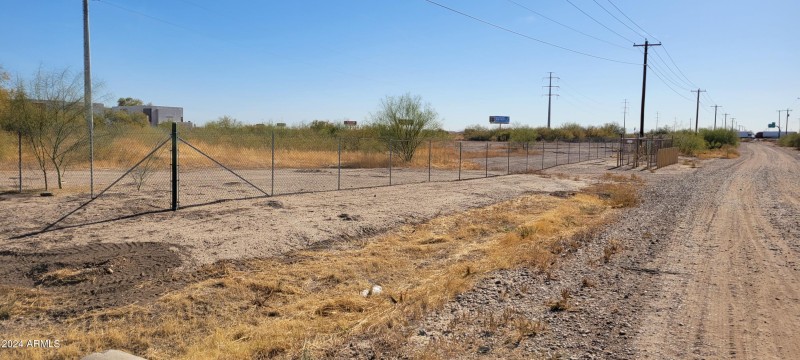 Looking South On 11 mile Corner
