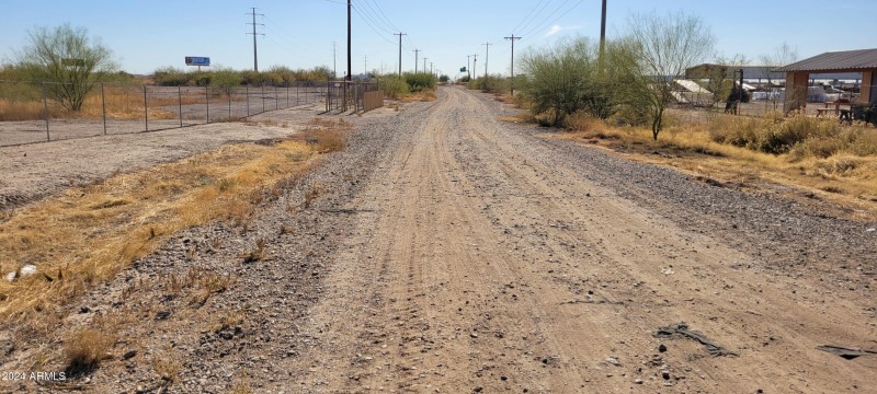 Looking South On 11 mile Corner