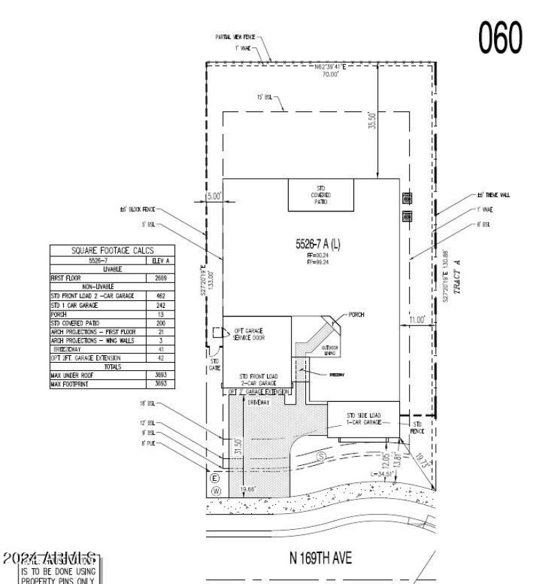 Plot Plan
