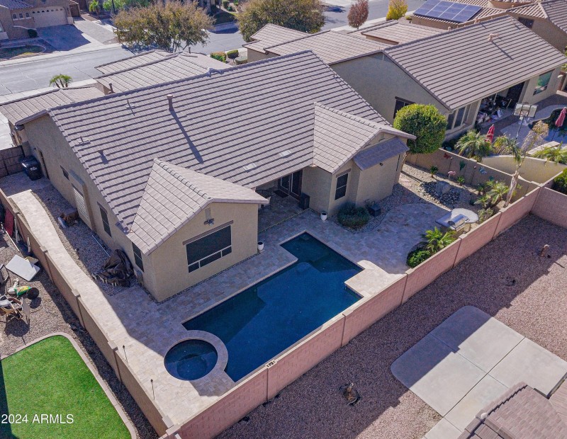 Aerial Backyard