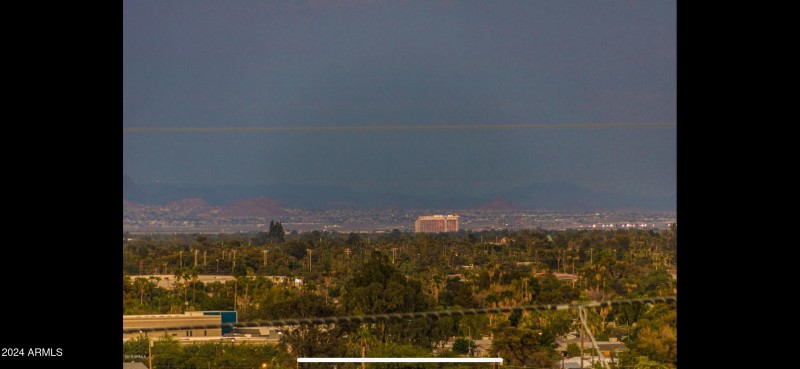 View from balcony