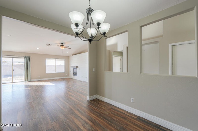 From inside dining room