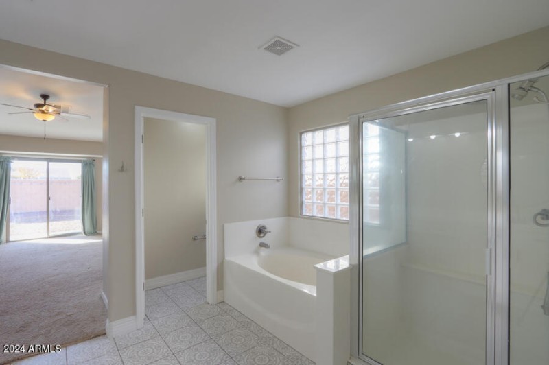 Ensuite separate water closet
