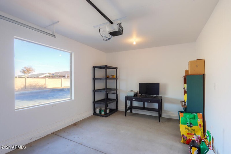 Separate third garage