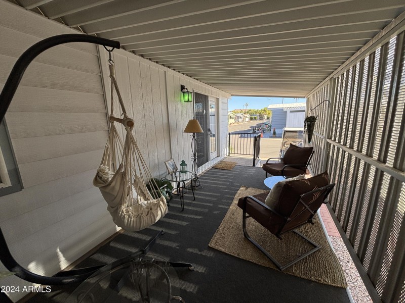 Large porch