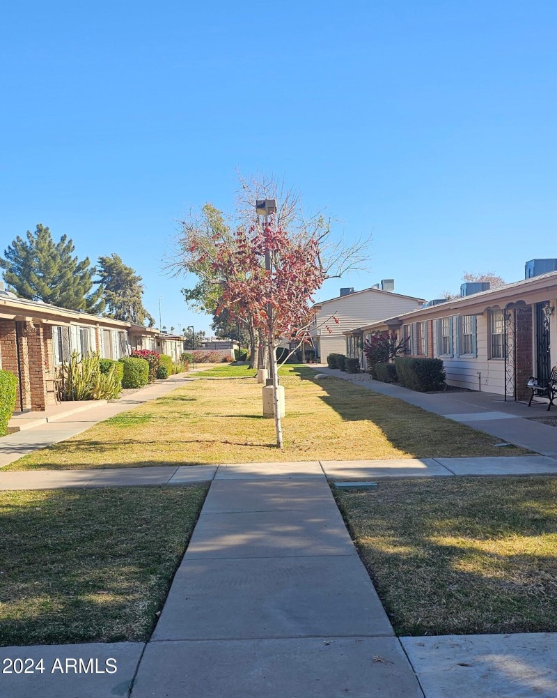 View of townhouses