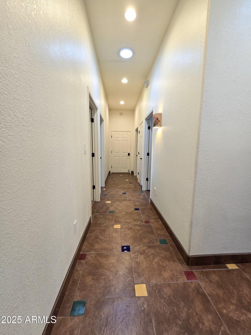 Hallway to garage