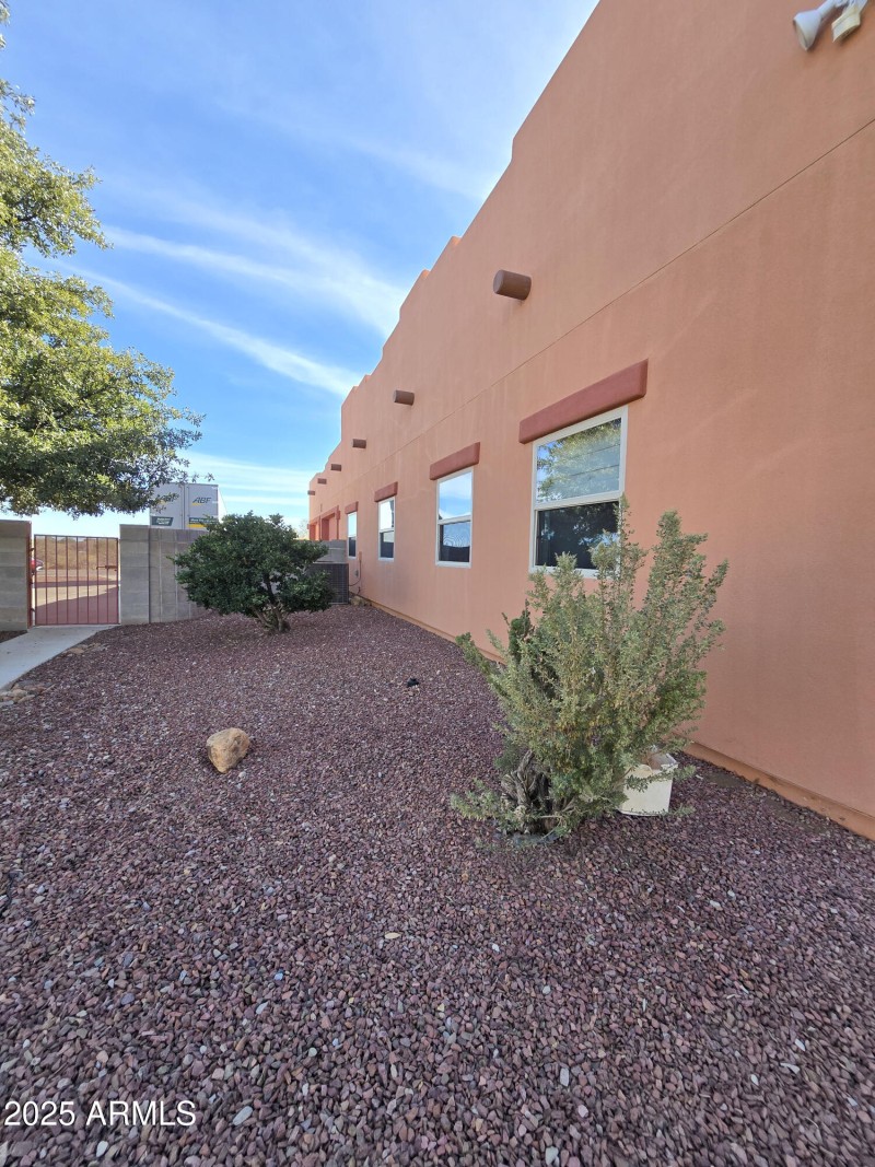 North Side of House