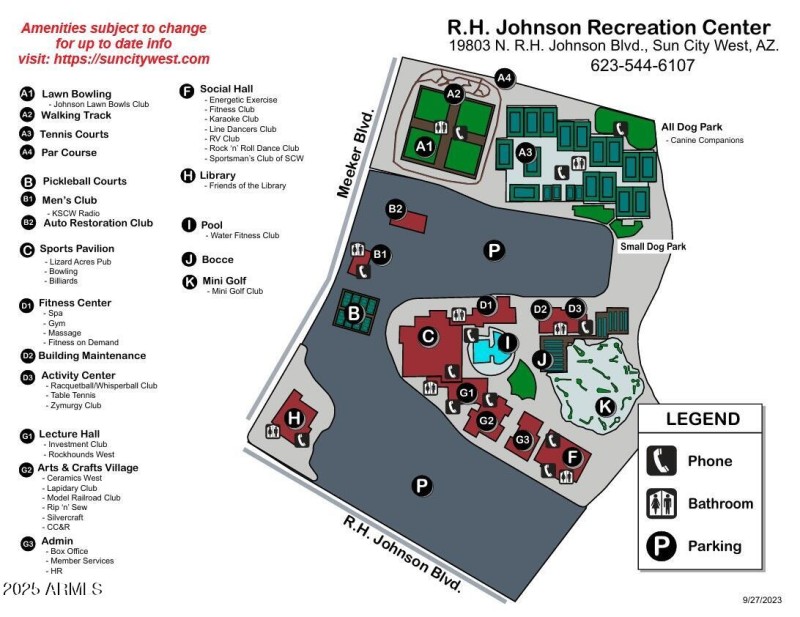 Sun City West R.H. Johnson Recreation Ce