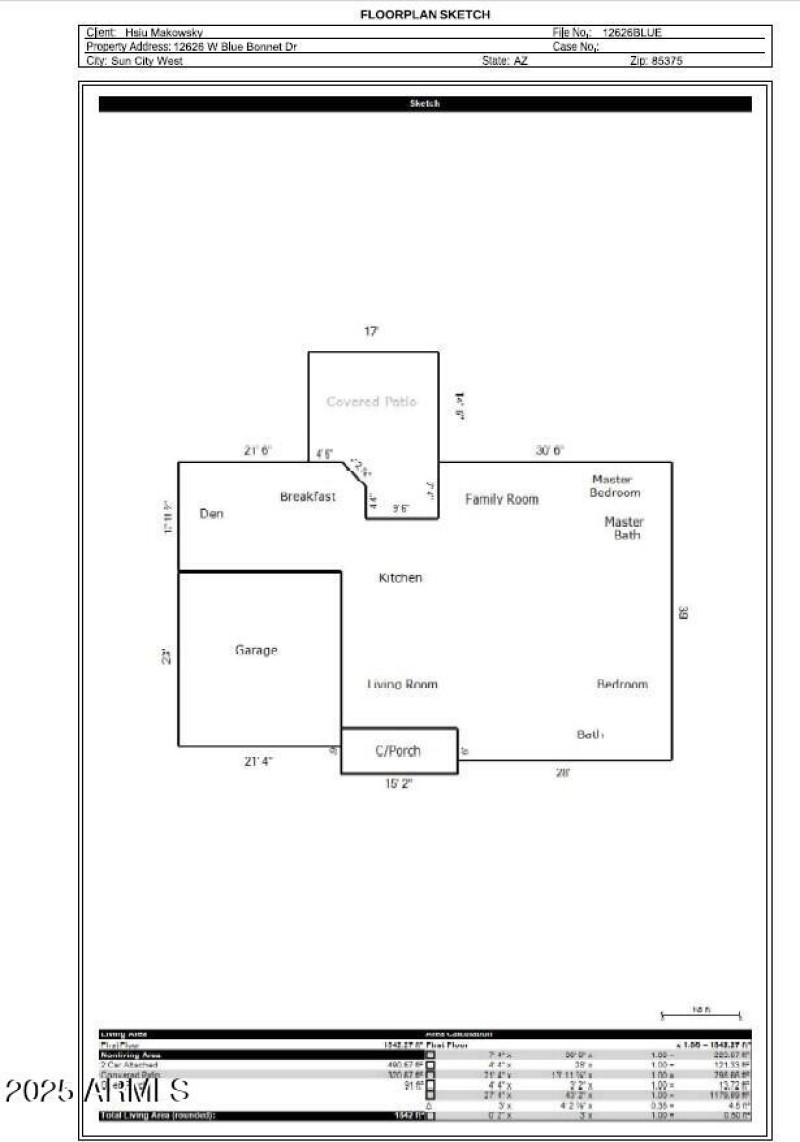 Sq.ft. plan