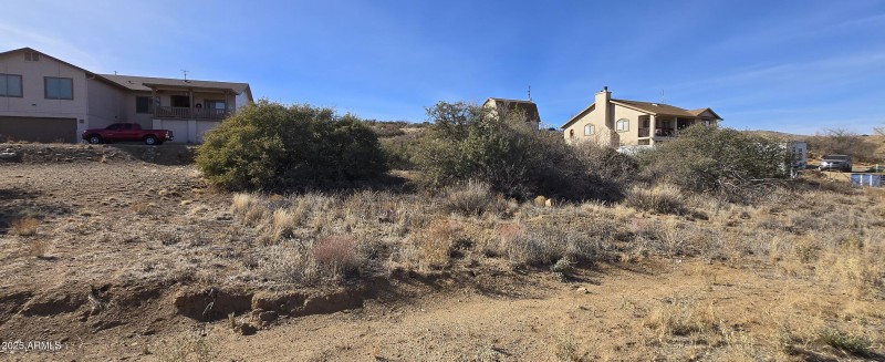 East Corner of Property