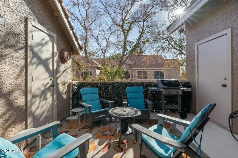 Back patio