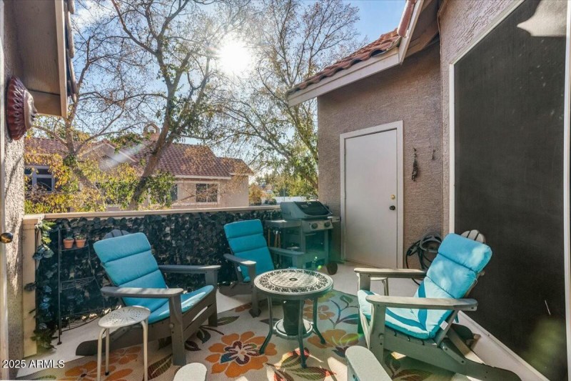 Back patio