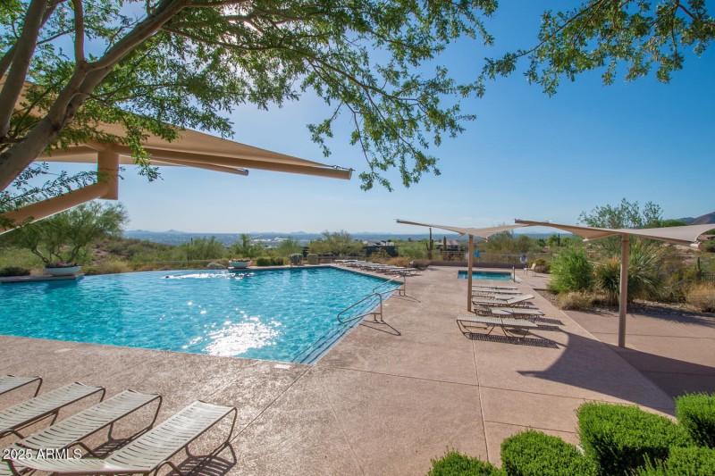 Community Pool Overlooking