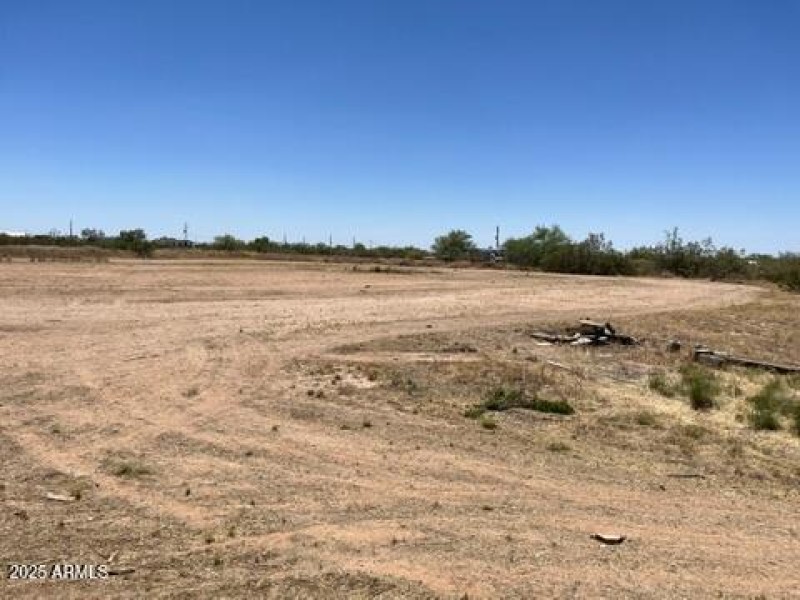 Back of Residential Lot