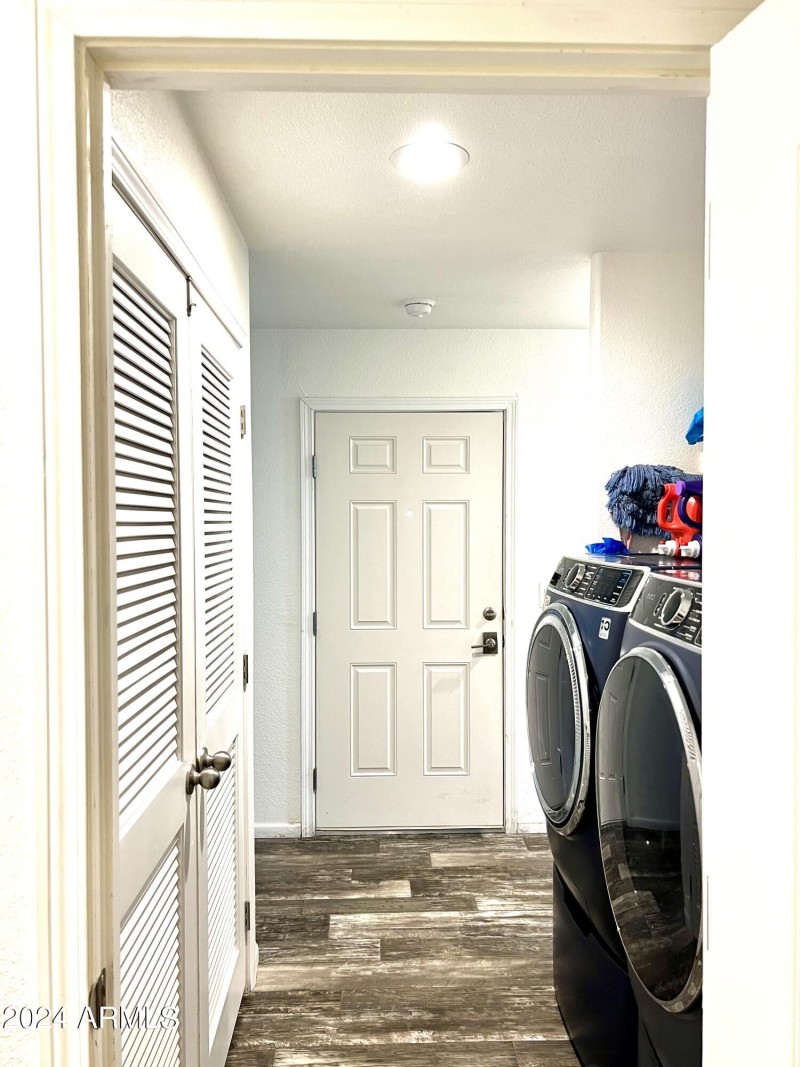 LAUNDRY AREA TO HALLWAY AND EXIT