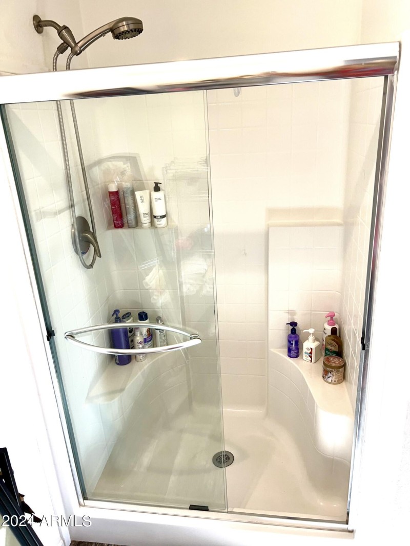 MASTER BATHROOM SHOWER WITH BENCHES