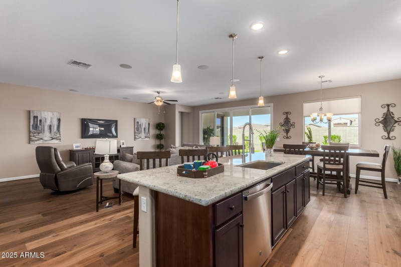Kitchen Island/Great Room