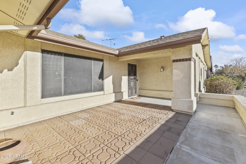 FRONT PATIO