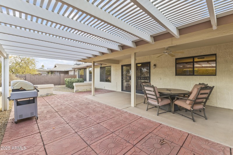 EXTENDED BACK PATIO