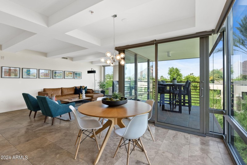 Dining Open to Living