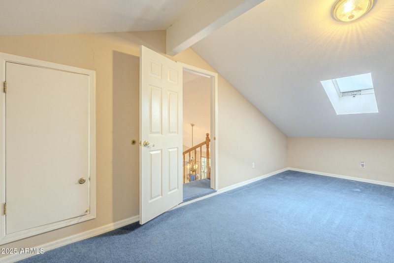 Upstairs Bed