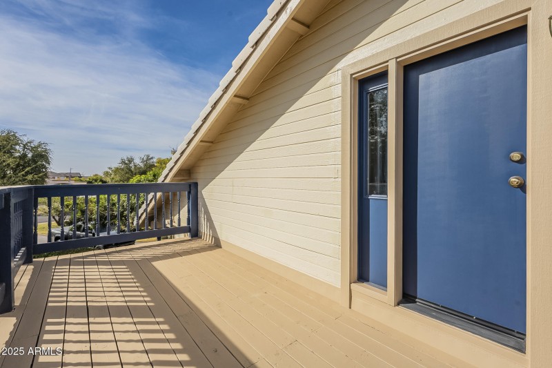 Upstairs Deck