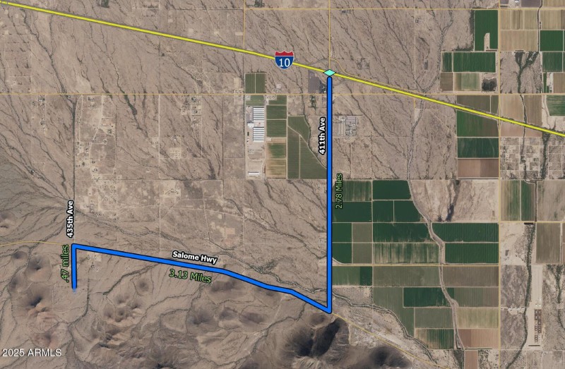 435th Ave & Salome Hwy Directions