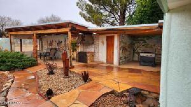 Rear Patio