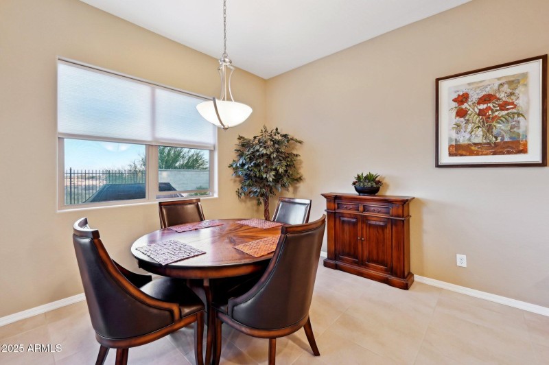 Breakfast area