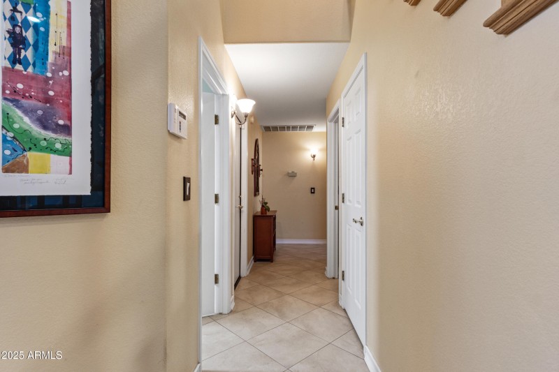 Downstairs hallway