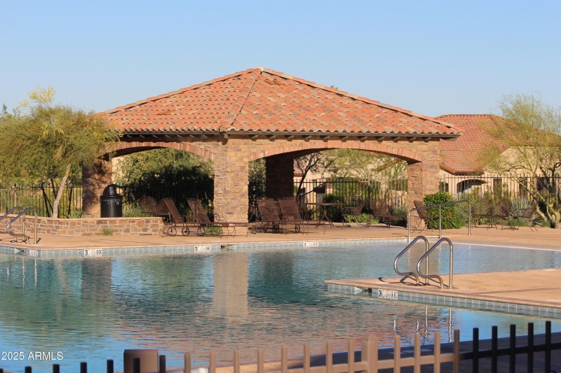Covered Pergolas by Pool