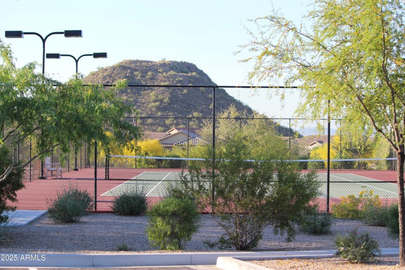 Lighted Basketball and Pickleball Courts