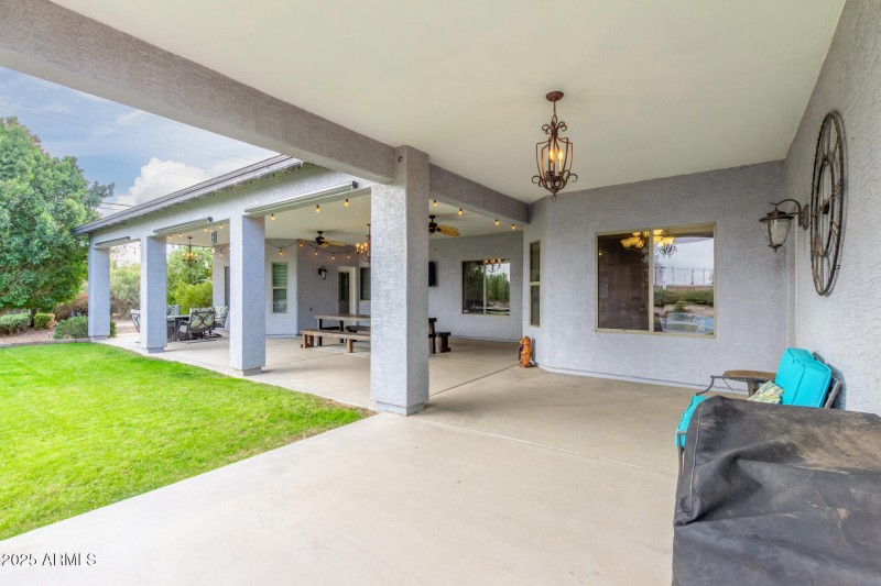 Extended Back Patio