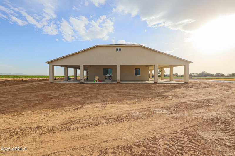 Back/west view
