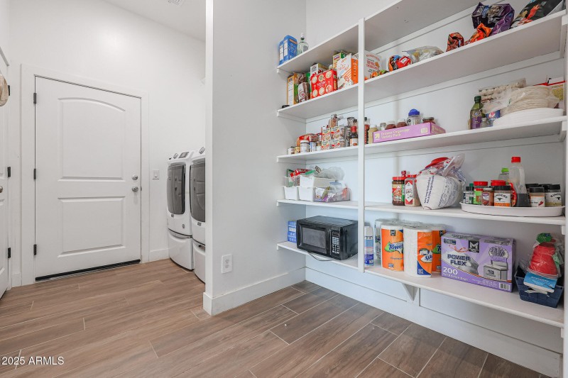 Pantry/Laundry area