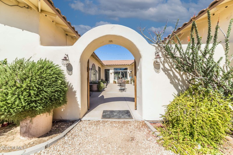 Patio Entry