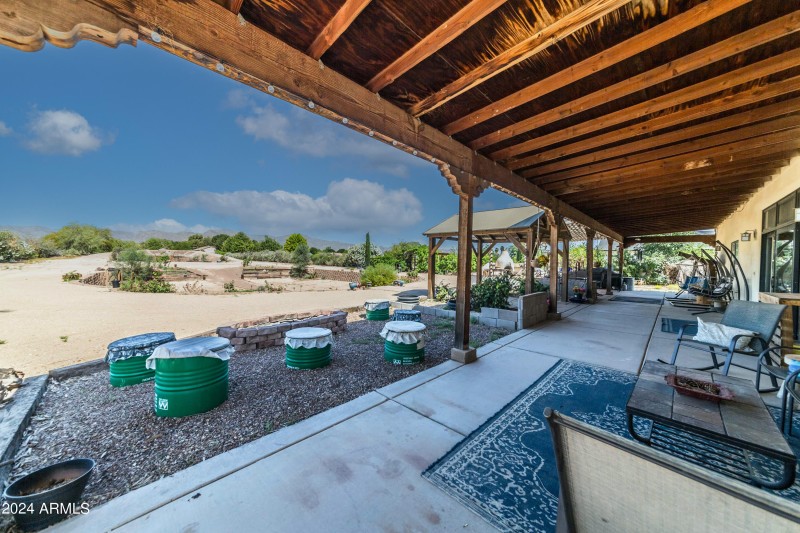 Covered Back Patio