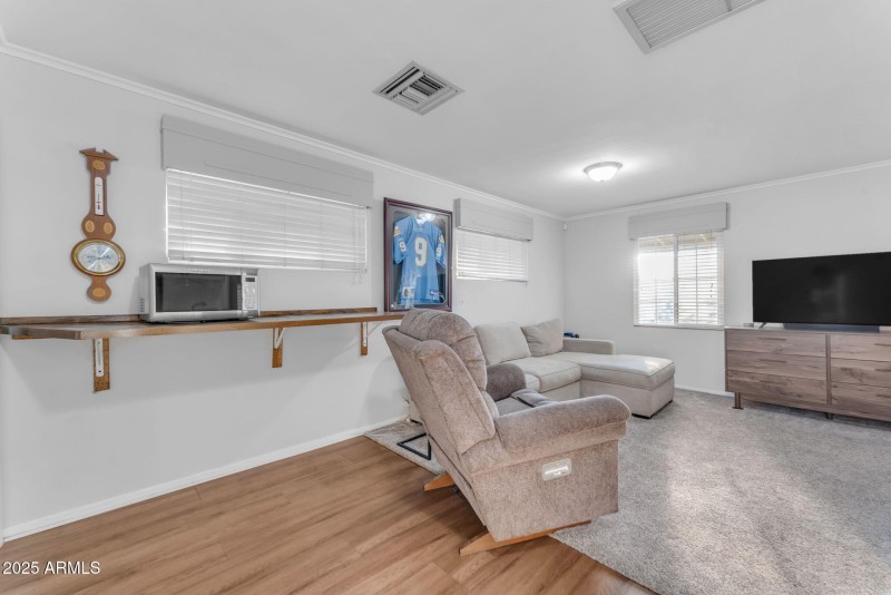 Suite living space