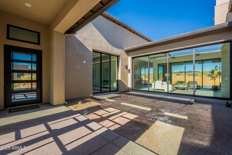 Courtyard to Great Room