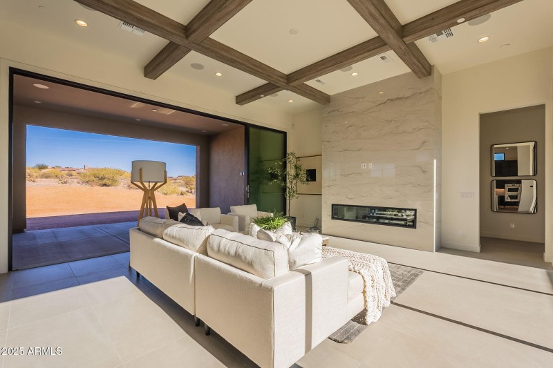 Great Room Stacking Sliding Doors