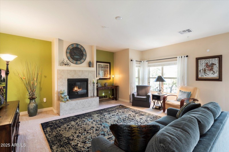 Gas fireplace