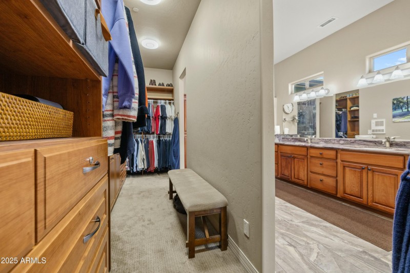 PRIMARY CLOSET
