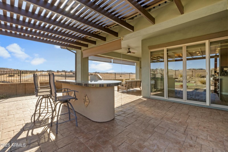 BACK PATIO & PERGOLA