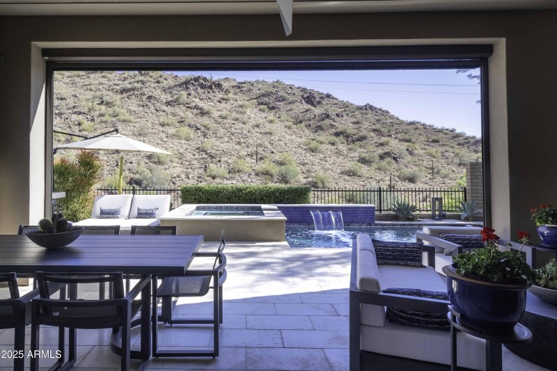Mountain Views from Patio