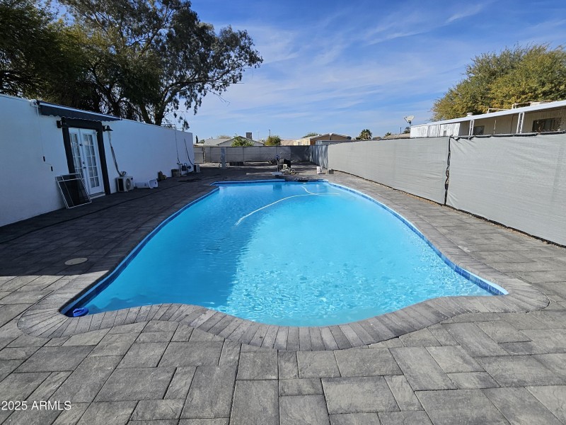 Pool Front View