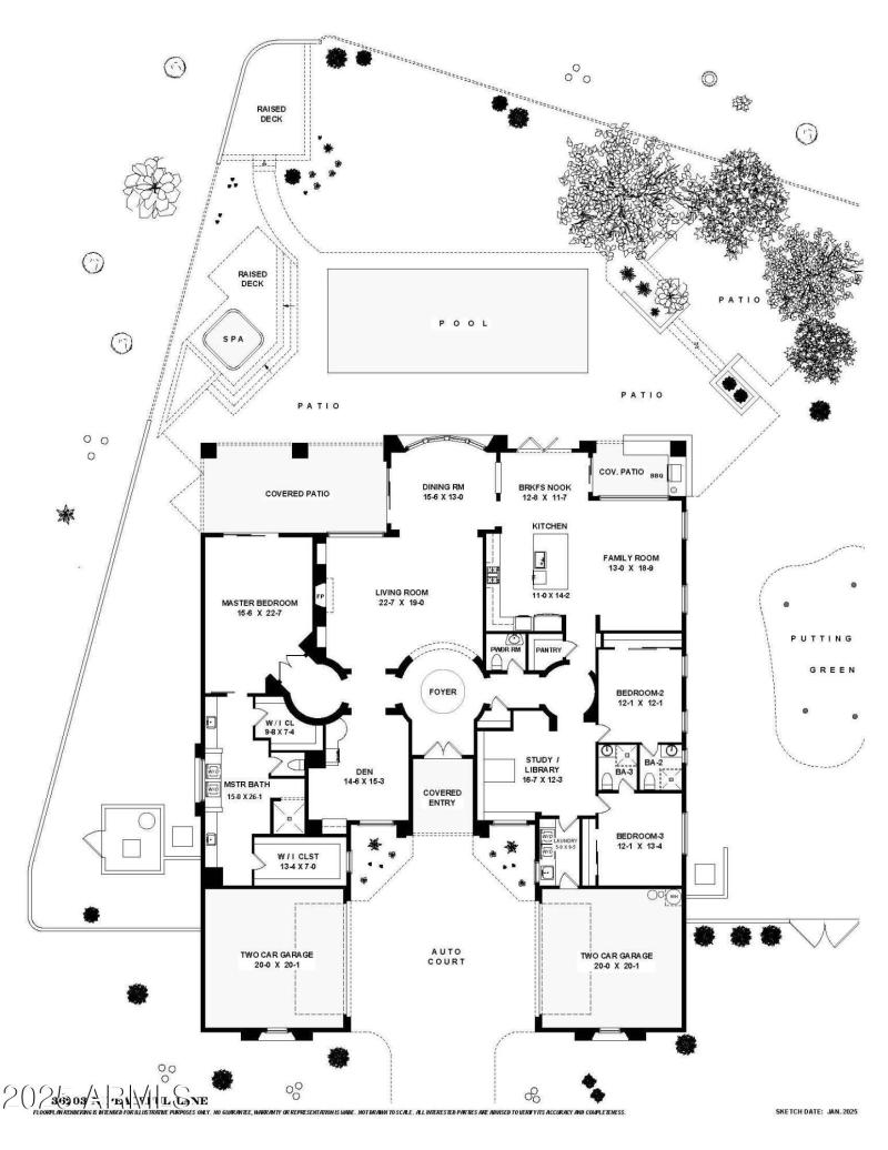 36203 N. Peaceful Ln - Floor Plan