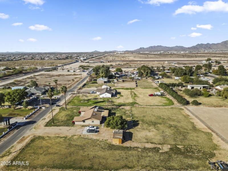 Aerial lot overview