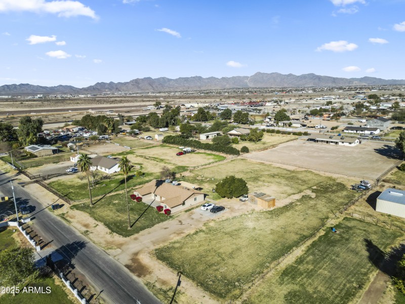 Aerial lot overview