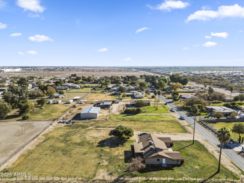Aerial lot overview